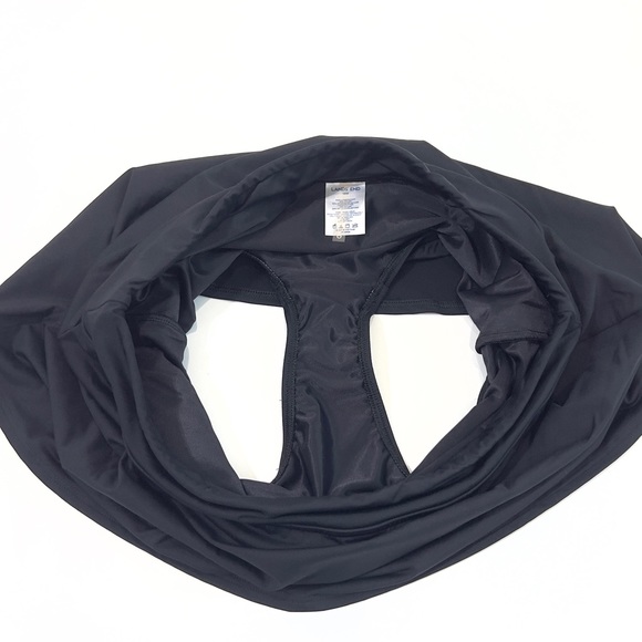 Lands End Swim Skirt with built-in briefs Style 347226 Black size 16 - Picture 4 of 9